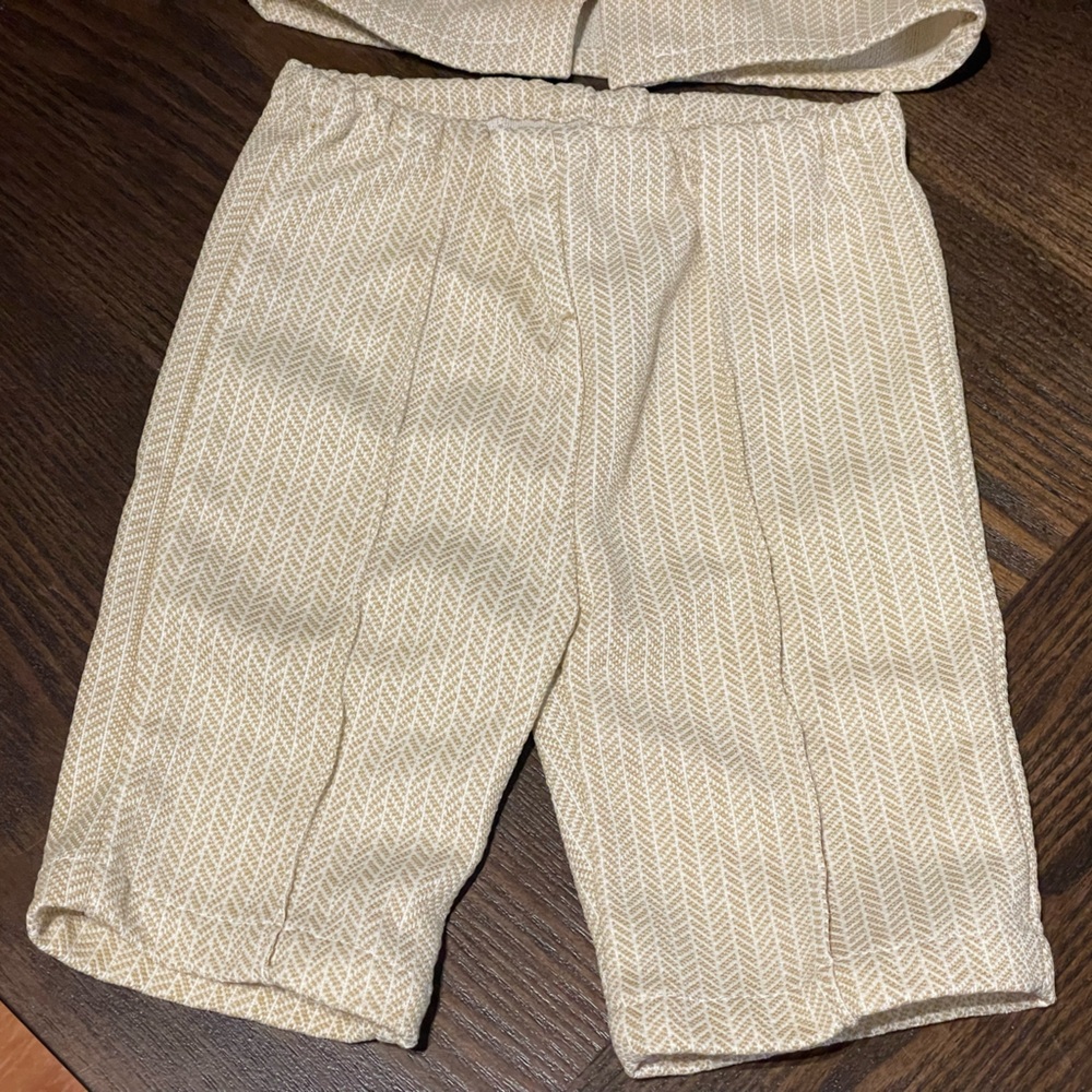 Vintage Mini Togs Matching Outfit Embroidered Collar Button Shirt Elastic Pant - Picture 13 of 16